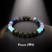 Pisces Zodiac Bracelet (मीन राशि)