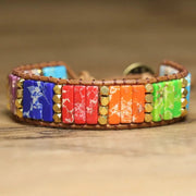 "Embrace Your Uniqueness" Boho Chakra Healing Bracelet