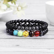 Hematite Chakra Bracelet Set - Inspire Wellness