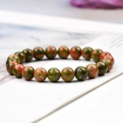 'Stone Of Vision' Premium Unakite Bracelet