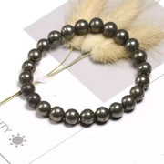 Natural Pyrite Money Magnet Bracelet