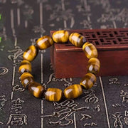 Natural Tiger Eye Tumble Healing Bracelet